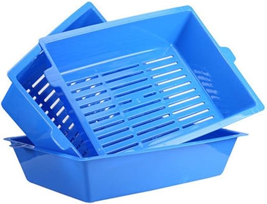 3 layer cat litter box