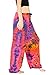 Orient Trail Women's Tie-Dye Straight Leg Pajama Dance Yoga Pants M/L Nebula Pink