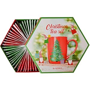 ACORUS Christmas Tee Set – »Weihnachtstee« Geschenk-Set (60 Teebeutel)
