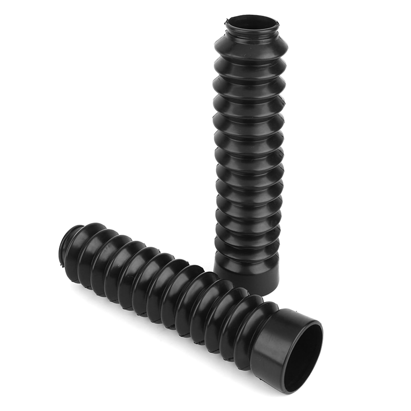 1 Pair/2 Pcs Universal Motorcycle Bike Front Fork Cover, Rubber Front Fork Dust Cover Boots Protector Shock Gaiters Pad Wrap Cover Set Bearings, Bearings and Bushings