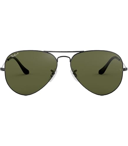 Ray-Ban Aviator Large Metal Icons Sung-Matte Gold/Crystal Green Mirror/OS New Ray-Ban Sunglasses RB 3025 Large Metal 112/19 58-14  main image 2