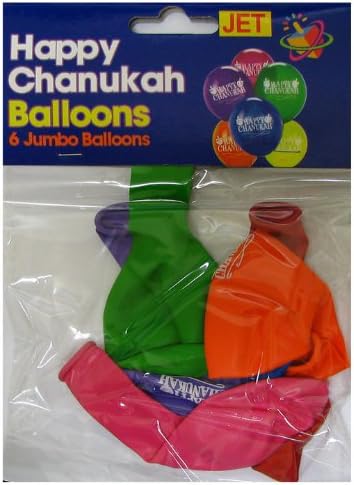 Happy Chanukah Ballons / Pack of 6