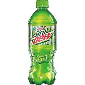 Image of Diet Mountain Dew, 20oz Bottle