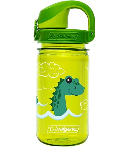 Nalgene Grip-n-Gulp Kids' Sippy Cup - 12 Oz, Blue Seahorse, BPA Free, Spill-Proof - View #6