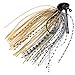5 Pcs 7g /10g (1/4oz) /( 3/8oz) THKFISH Mixed Colour Fly Rubber Swim Bass Jig Fishing Lures