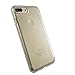 Speck Products Presidio Clear + Glitter Cell Phone Case for iPhone 7 Plus - Gold Glitter/Clear