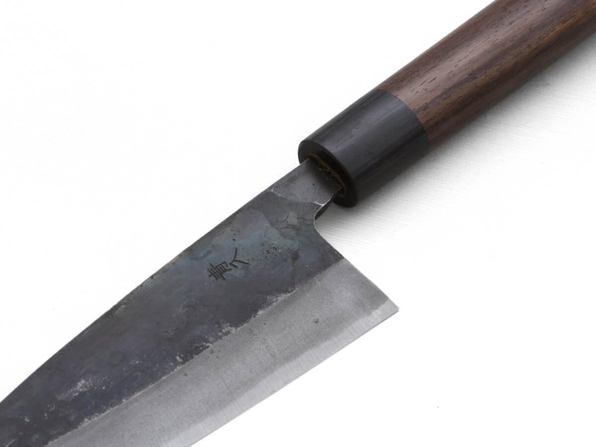 Original Japanisches Fisch Und Allround Kochmesser Kuroshiage Funayuki Warikomi Klingen Lange 165 Mm Handgeschmiedet Vom Meister Kato San Ovaler Holz Griff Rosenholz Amazon De Kuche Haushalt