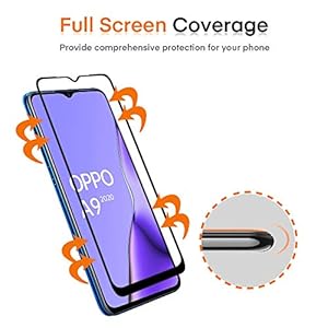 iVoler 3 Pezzi Pellicola Vetro Temperato per Oppo A9 2020 / Oppo A5 2020, [Copertura Completa] Pellicola Protettiva… - immagine 3