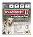 Bayer Animal Health New K9 Advantix II Extra Large XL Dog 4 Pack/Month for Dogs Over 55LBS
