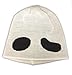 Level Up Studios Team Skull Knit Beanie Black and White