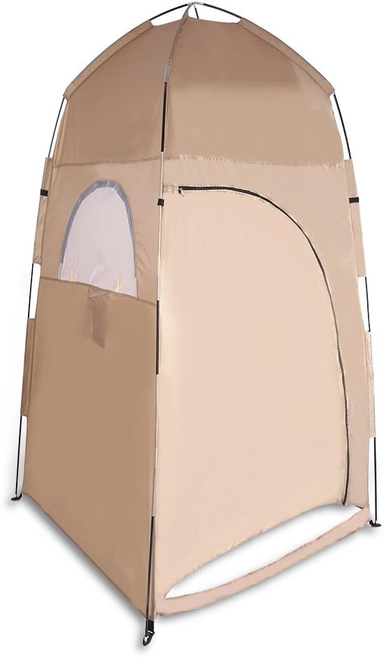 Sidney Wollaston Portable Collapsible Shower Bathroom Toilet Changing Room Shelter for Outdoor Activity