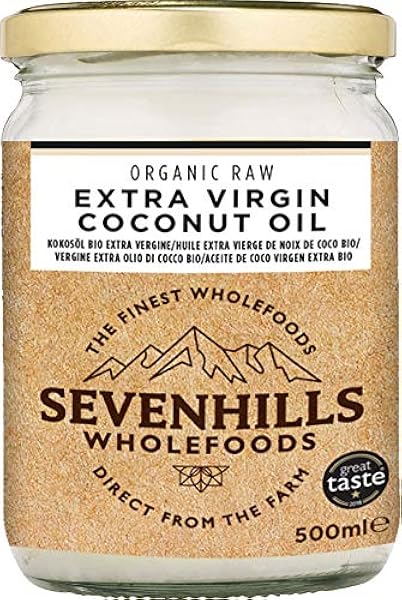 Aceite de coco extra virgen 500 ml - Crudo y prensado en frío ...