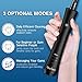 Gloridea Rotary Electric Toothbrush for Adults, Rechargeable Toothbrush Teeth Whitening and Strong Battery Endurance, Powered Spin Toothbrush with 2 Round Heads, 3 Modes USB Toothbrushes in Black
