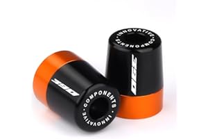 Modeer Handlebar Bar Ends Compatible with Duke 390 Any year Motorcycle CNC Handlebar Grip End Plug Balance Pad 390 duke Acces