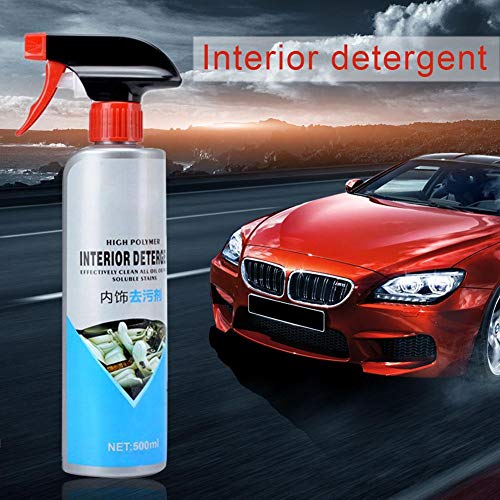 Dreamalv Car Interior Cleaning Agent Velvet Fabric Leather Seat Cleaner, Environmentally Friendly Glass Automotive Coating Ceramic Nano-Coated Car Windshields