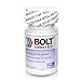 Bolt 260 Caffeine with NADH Focus Pills for Energy, Focus & Clarity 6-8 Hours of Energy - 96 Tablets - 48 Servings -by D&E Nutraceuticals