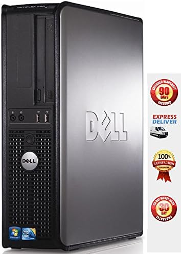 Dell Optiplex 780 SFF Desktop PC - Intel Core 2 Duo 3.0GHz 4GB 160GB Windows Pro (32bit) (Renewed) 3 Dell Optiplex 780 SFF Desktop PC - Intel Core 2 Duo 3.0GHz 4GB 160GB Windows Pro (32bit) (Renewed)