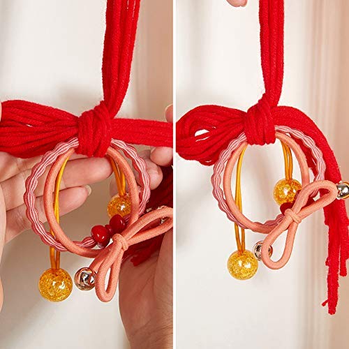 Beinou Unicorn HairBow Holder Rainbow Hair Clips Holder Yarn Tassel Headband Storage Organizer Shy Unicorn Face Home Decor Hair Accessories Storage for Girls Unicorn Party