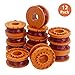 12-Pack Edger Spools Line Replacement 10-Foot Autofeed Spool for Worx String Trimmers (Compatible Model Worx Worx WG180 WG163 WA0010)