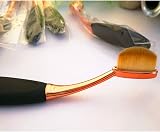 ART-Style 5 Pcs Oval Makeup Brushes Set Rose Gold Soft Synthetic Fiber view 5