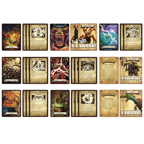 Avalon Hill HeroQuest Der Dschungel von Delthrak Abenteuerpack, HeroQuest Basisspiel erforderlich, Rollenspiel - Deutsche Version, Earthy Tones and Blue and White 4