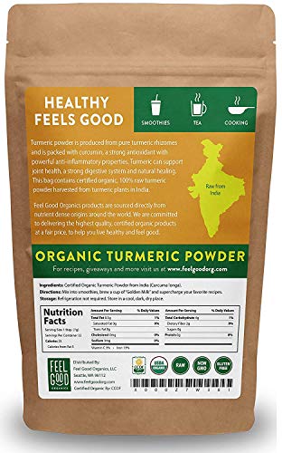 1 Organic+Turmeric+Powder+Resealable+Curcumin