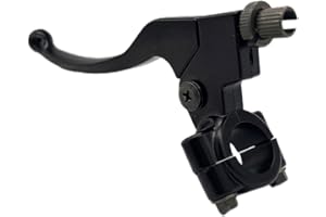 NZZLXKFJ 7/8" 22mm Left Clutch Brake Handle Lever,mini Bike Brake Lever,mini Bike Brake Handle,Coleman mini Bike Brake Lever for ATV 50-125cc SSR Coolster Roketa Baja X-Treme Pit Dirt Motor Bike.