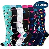 7 Pairs Compression Socks Women & Men -Best Medical