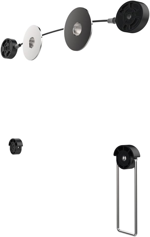 PureMounts PM-WIRE-37 Wall mount for TVs up to 107cm (42 inches), ultra flat, strong, secure, load capacity: max 40kg, VESA 200