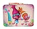 Dreamworks Trolls Princess Poppy, Branch & Guy Diamond Metal Tin Lunch Box Toy Storage Case