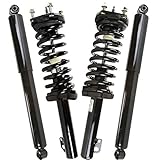 Prime Choice Auto Parts CST100290KS1011280 2 Front Struct Assemblies and 2 Rear Shocks