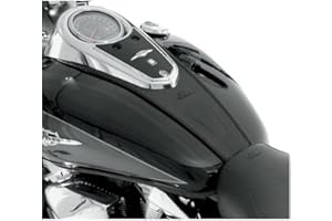 Mustang Plain Black Tank Bib for 2003-2009 Honda VTX1300C - One Size