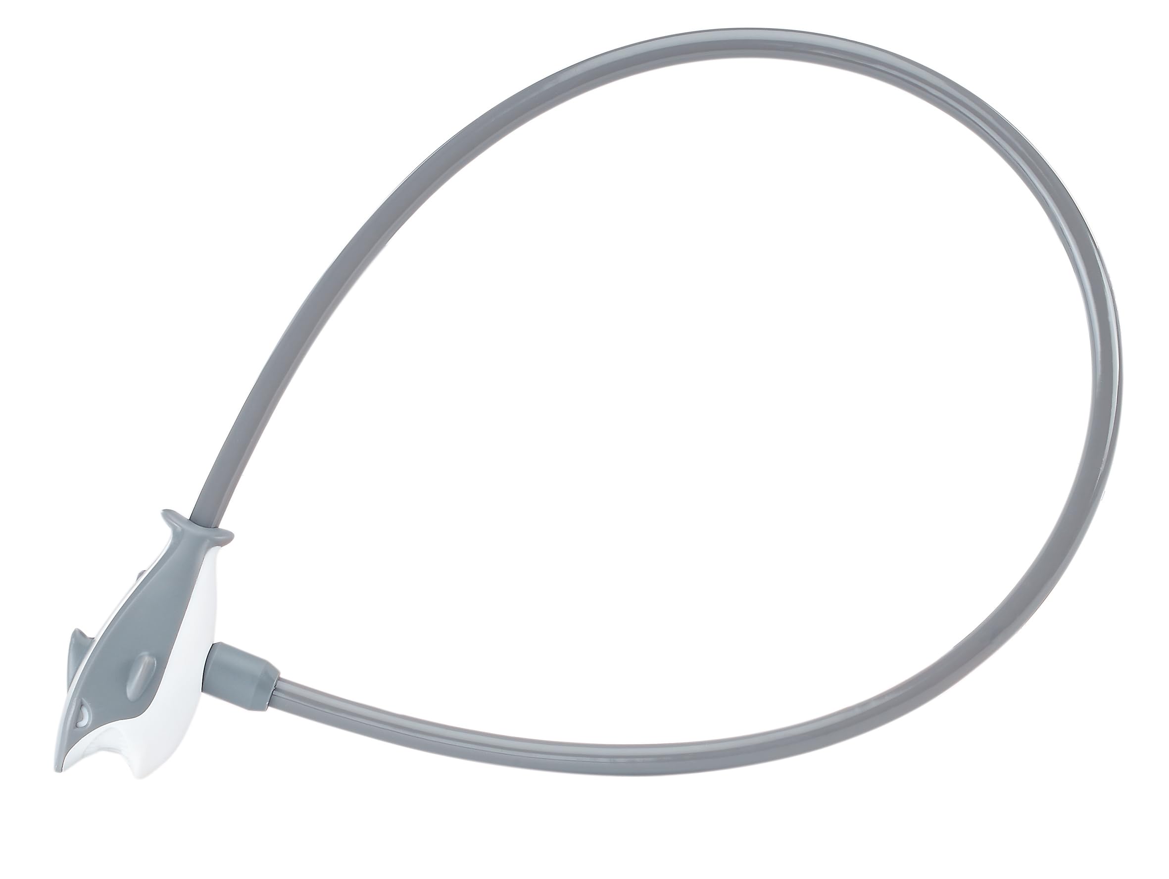 Prophete Cable Lock Reversible Key Chain Length: 65 cm, Diameter: 8 mm, Level 2, Grey