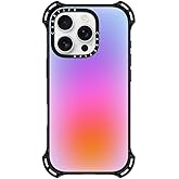 CASETiFY Bounce Case for iPhone 16 Pro [Shockproof / 21.3 ft. 6X Military Grade Drop Protection/Compatible with Magsafe] - Color Cloud - Clear Black