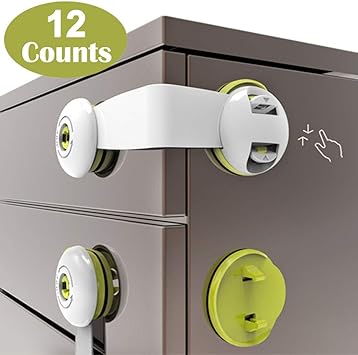 adhesive child safety locks