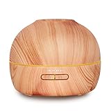 Hysure Wooden Cool Mist Humidifier Small Personal Humidifiers Ultrasonic Aromath