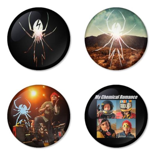 MY CHEMICAL ROMANCE round badges 1.75" Pinback