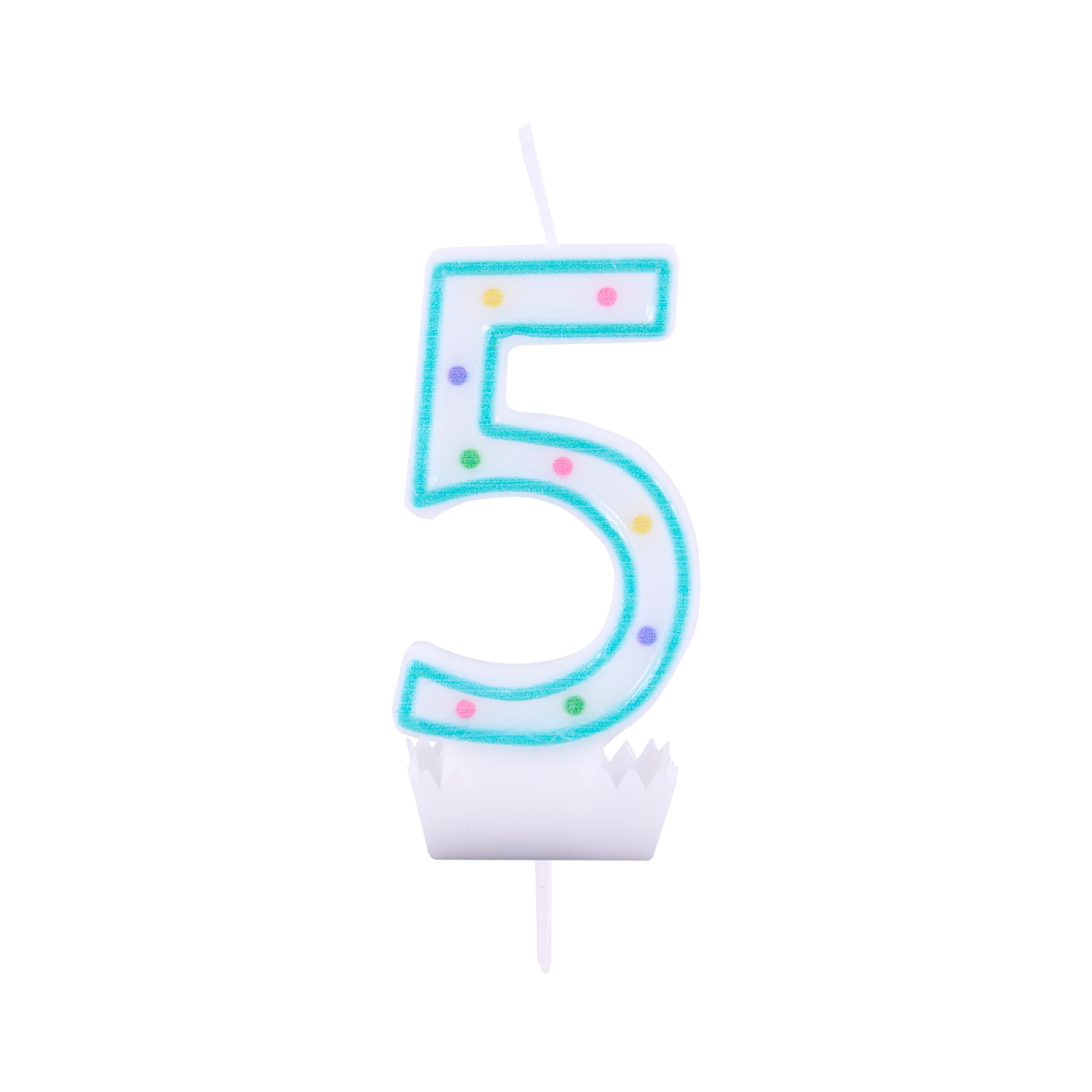 Idena 58365 – Number Candle, Cake Candle, Decoration, Candles, Birthday, Anniversary, Anniversary