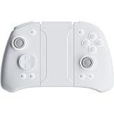 Switch Controller, Wireless Pro Controller for Nintendo Switch 1/OLED/Lite | Split Design, Hall Effect Joysticks, 7 RGB Modes, Compatible with PC/Android/Steam for Handheld &amp; Multiplayer Gaming