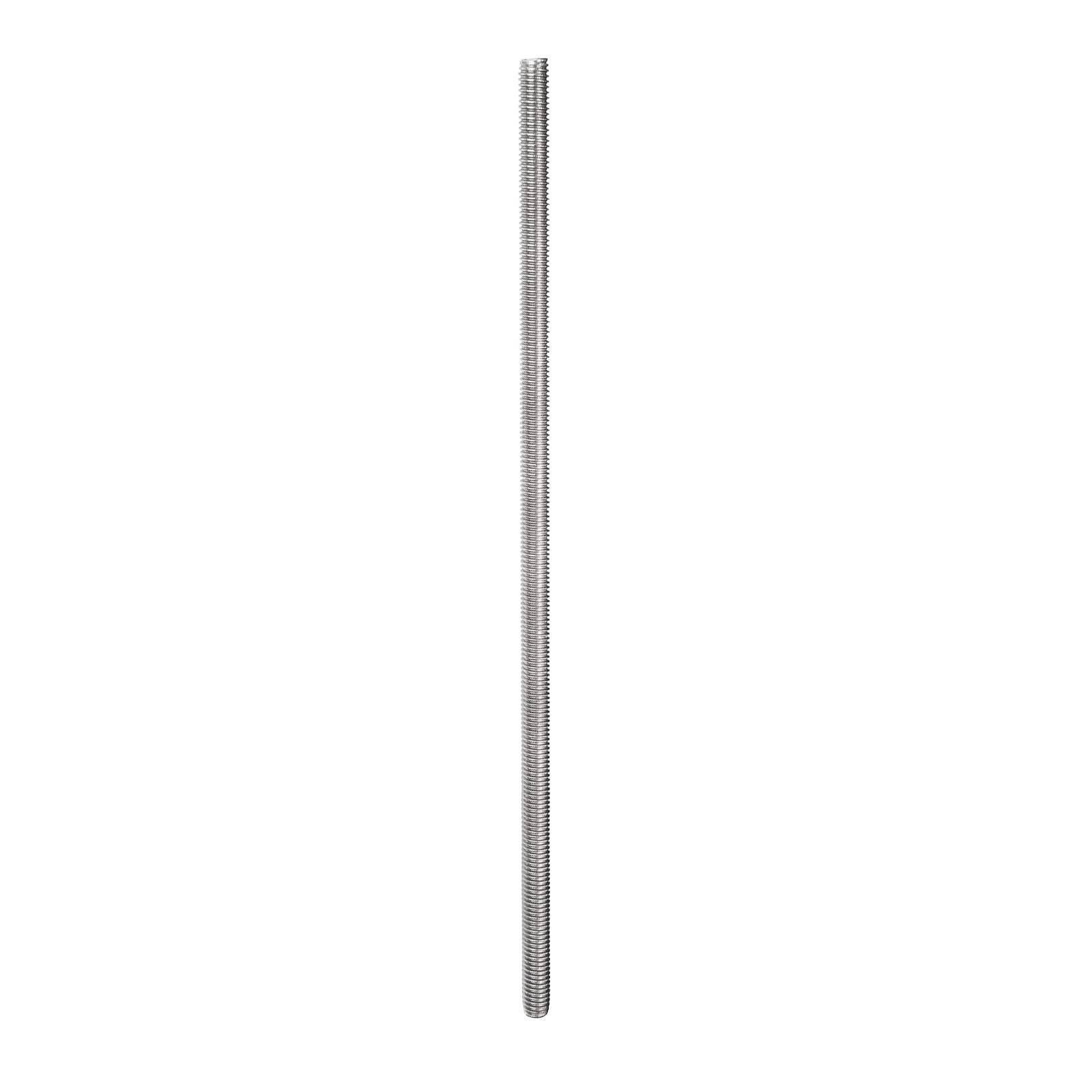 Rebower Fully Threaded Rod 304 Stainless Steel Right Hand Rod Bar Studs, [for Hangers and Clamps and U-Bolts] - M8 x 250mm Male Threaded /Silver — image 1