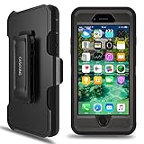 iPhone 6 Case, CASEKING iPhone 6S Case, 4 Layer Cover - Drop Protection - Heavy Duty - Shockproof Proof Built-in Screen Protect With Kickstand for Apple iphone 6/6s ( black)