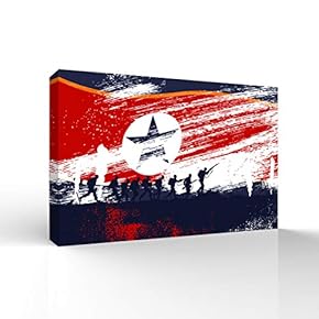 for Living Room Bedroom Home Artwork Paintings Independence Day