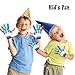 Yougai Gift for Kids Led Gloves Flashing Light Party Supplies Gloves Multicolor Led Glove for Christmas Costume Party Concert Birthday EDM Party Christmas for Boys Girls(1 Pair, White)
