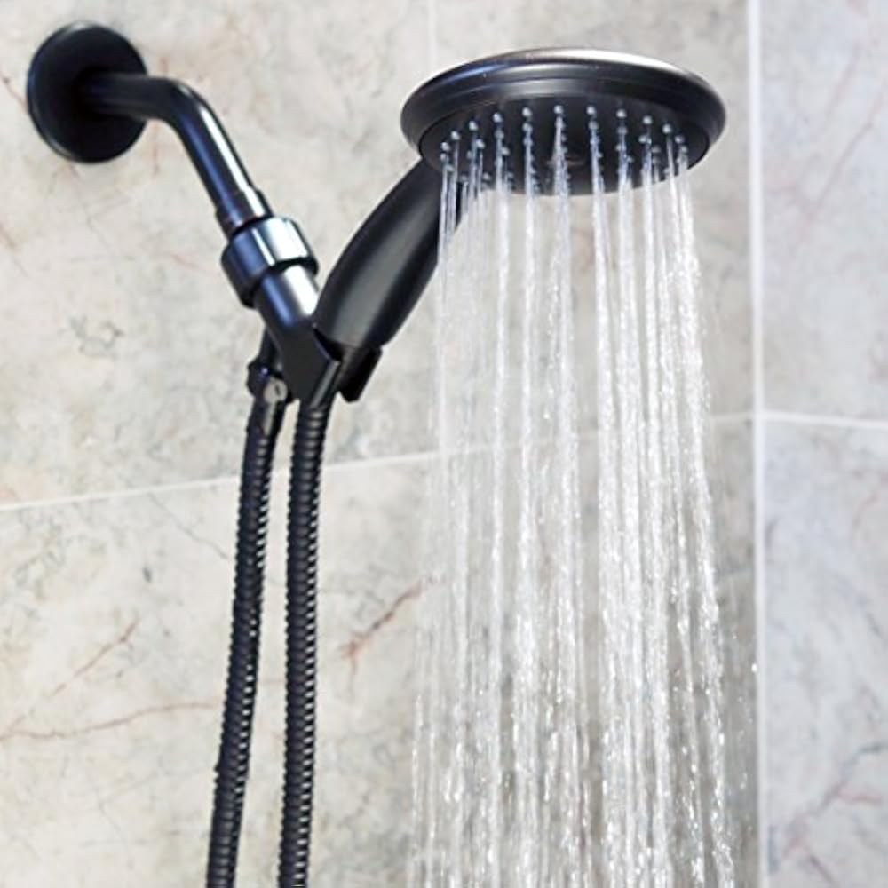 Detachable Shower Handheld Showerheads Head With Hose High Flow