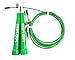 Speed Cable Jump Rope, Ultra Fast Fully Adjustable - Great for Cross Training, Boxing, Traveling Workouts, MMA, Exercise and Fitness, Comes with Rope Bag 100%
