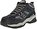 Skechers Men's Work Relaxed Fit Soft Stride Canopy Comp Toe Shoe,Navy/Gray,9.5 B(M) US