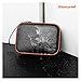 Alena Culian Travel Electronics Organizer, Double Layer PU Leather Cable Organizer Bag Portable Electronics Accessories Cases for Cable, Charger, Phone, USB, SD Card
