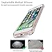 iPhone 8 Plus Case, iPhone 7 Plus Case,Amuoc Crystal Clear Cover Case [Shock Absorption] with Transparent Hard Plastic Back Plate and Soft TPU Gel Bumper (Clear)