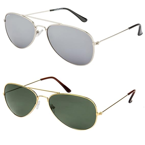womens silver mirrored aviator sunglasses