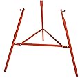 ZENDEU Reinforced Burner Tripod Support / 3 Heavy Duty Reinforced Red Legs for Paella Burners